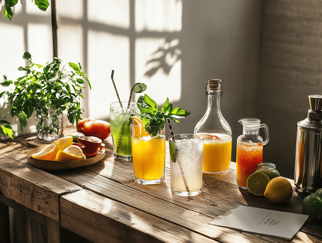 Mocktail Line Creating Signature Mocktails for Your Guests: A Guide to Personalized ...