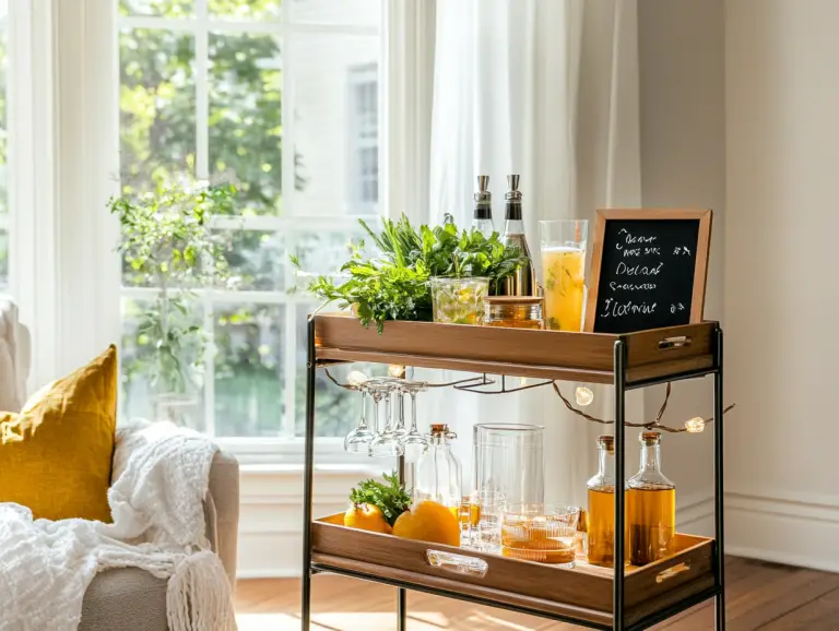 How to Create a Bar Cart for Mocktails: A Stylish and Fun Guide