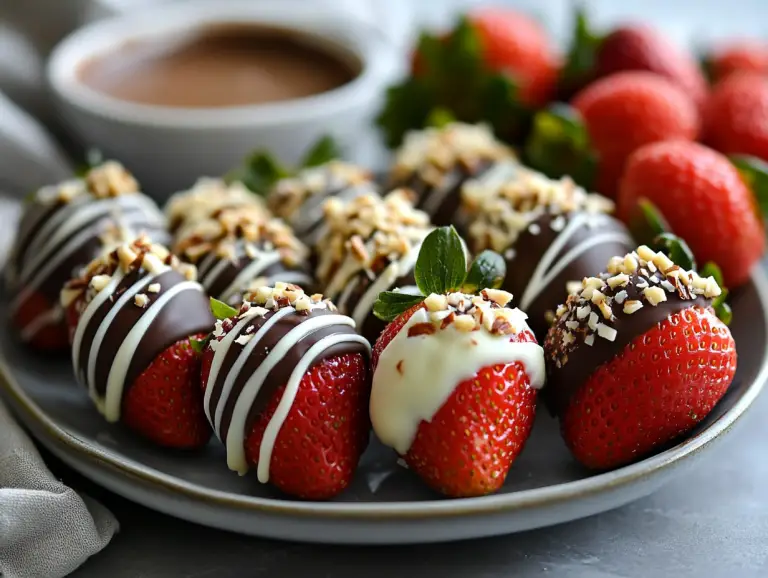 Chocolate-Dipped Strawberries: A Simple and Elegant Dessert