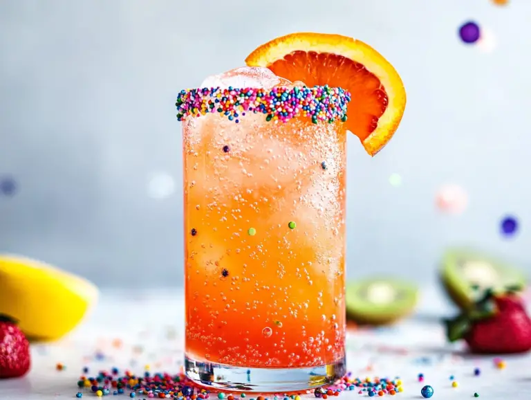 Fruity Funfetti Mocktail: A Colorful, Festive Drink for Any Celebration