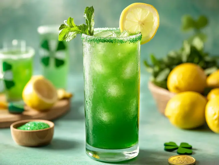 Leprechaun Lemonade: A Festive St. Patrick’s Day Mocktail
