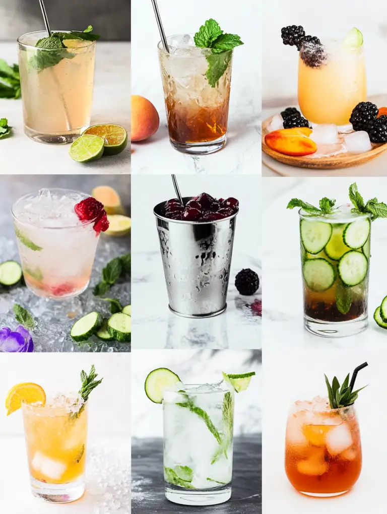 10 Kentucky Derby Party Mocktail Drink Ideas