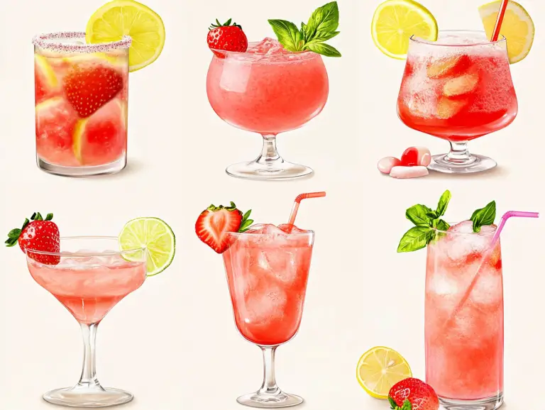 6 Refreshing Strawberry Mocktails to Sip All Season